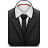 Manager Black Tie - Rose Icon 48x48 png